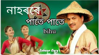 NAHORORE PATE PATE ZUBEEN GARG BIHU SONG [upl. by Swords]