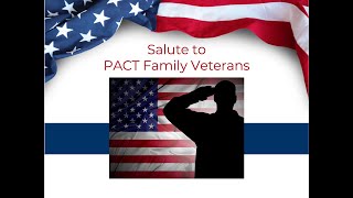 PACT Charter School Veterans Day Salute to PACT Families 2024 [upl. by Harve967]