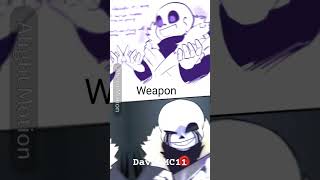 Cross Sans vs Killer Sans undertale undertaleau shorts edit underverse battle [upl. by Harrie]