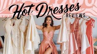 IVROSE Dress Try On Haul HOT DRESSES REVIEWS [upl. by Merilyn184]