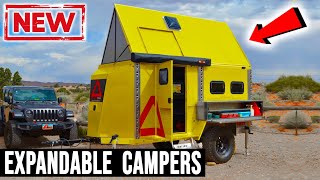 Top 9 Expandable Campers and Caravan Trailers that Grow in Size [upl. by Horton]