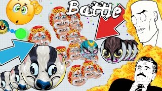 Agario  BIGGEST GLITCHED BATTLE EVER POWER OF POPSPLIT  BEST TROLLING MOMENTS Agario [upl. by Rosmunda]