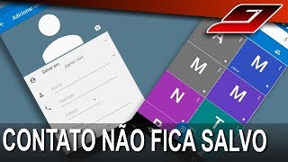 Contatos não ficam salvos no Android  Como resolver  Guajenet [upl. by Acirdna303]