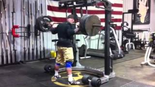 Jim Wendler  Squat 505x3 [upl. by Leroj]