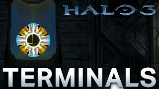 Halo 3 – Terminal Locations amp Lore [upl. by Nnasus]