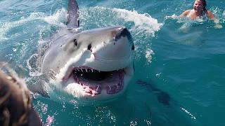 Top 10 Most Dangerous Shark Attacks Caught On Camera [upl. by Godliman]