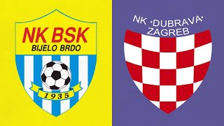 NK BSK BIJELO BRDO  NK DUBRAVA ZAGREB 14 KOLO SUPERSPORT PRVA NL [upl. by Leanor]