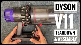 Vacuum repair man shows how to take apart and reassemble Dyson V11 for cleaning [upl. by Annek]