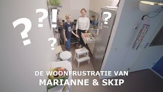 Kleine keuken inrichten inspiratie  Woonfrustratie S3 4 [upl. by Gagne]