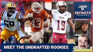 New England Patriots Meet the 2024 Undrafted Rookie Free Agent Class of 2024 [upl. by Litsyrk]