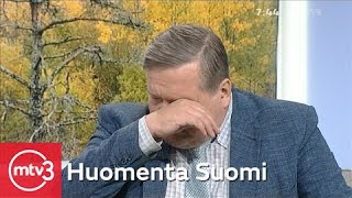 Laurille Suuri juontaja palkinto  Huomenta Suomi  MTV3 [upl. by Ettenuj]