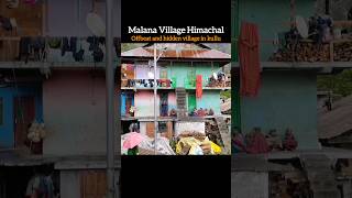 malana village himachal pradesh malanavillage kasol himachalpradesh [upl. by Francois]