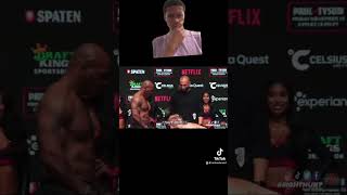 Iron Mike Just slapped him😂🤣 reaction funnyshorts boxing [upl. by Lem]