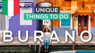 10 BEST Things to do in Burano Italy 🌈🇮🇹 ULTIMATE Guide [upl. by Wolram]