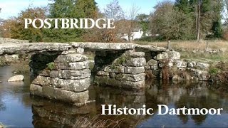 Postbridge Clapper Bridge  Historic Dartmoor [upl. by Saxe270]