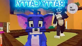 Playing RATTY CATTY In Minecraft Aphmau HahaAnimations video [upl. by Nerro593]