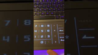 Asus Rog Strix G16 Hidden Number Pad [upl. by Wey]