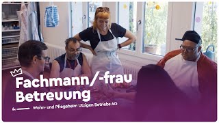 Ausbildung im sozialen Bereich als Fachmannfrau Betreuung  Lehrstellenvideo  Yousty [upl. by Htir295]