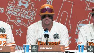 2024 Mens College World Series Tennessee Game 2 Postgame Press Conference [upl. by Archibold]