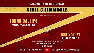 Tonno Callipo Volley vs ASD Volley Cirò Mari  06042024 [upl. by Yoong350]