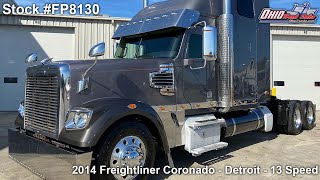 2014 FREIGHTLINER CORONADO 132  FP8130  SOLD [upl. by Christabella]