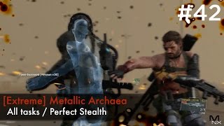 【MGSVTPP】Episode 42  Extreme Metallic Archaea SRankAll TasksNo Quiet [upl. by Simdars]