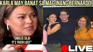 KARLA ESTRADA PINA TAMAAN ang MAG INANG KATHRYN at MIN BERNARDO• Karla BINIDA SI DANIEL [upl. by Yhtrod]