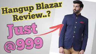 Hangup Blazer review  best blazer for man  blazer under 1000  blazer under 1500 Box Unboxing [upl. by Latea894]