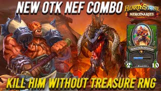 New Nefarian Bounty OTK Combo Farm Valeera F2P Without RNG  Hearthstone Mercenaries Farming Guide [upl. by Lyrret760]