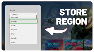 How to Change Your Xbox Store Region [upl. by Noryk]