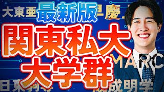 【最新】早慶MARCHの序列は？関東私大の大学群を全解説 [upl. by Notsej]