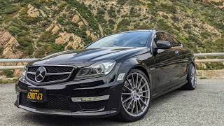 550hp W204 Renntech C63 Racestart and Launch Secondary Cat Delete and X Pipe [upl. by Eehtomit]