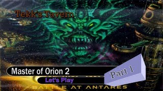 Lets Play Master of Orion 2  Part 1 [upl. by Oivalf]