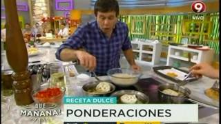 Receta dulce Ponderaciones [upl. by Ydnar403]