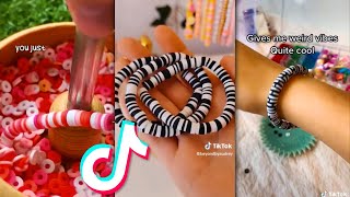 🎗️Clay Bead Bracelet TikTok Compilation 🎗️ Making Bracelet Edits Shorts amp Reels Small Business 199 [upl. by Nwahc356]