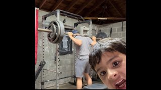 ETM110 LEG DAY workout fitness motivation gym funny bodybuilding youtube video god dad [upl. by Aleacim]