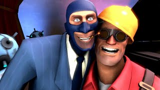 Vr tf2 UPDATE ON SPY AND ENGINEER contractors [upl. by Annocahs]