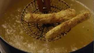 How to Make Fried Mozzarella Cheese Sticks  Allrecipescom [upl. by Narruc]