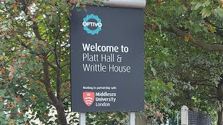 Detailed VDO of Living in student halls  PLATT HALL  WRITTLE HOUSE  Middlesex University London [upl. by Dnalyram]