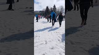 Megeve France ♥️😍megeve nicevideo snow [upl. by Ponton283]