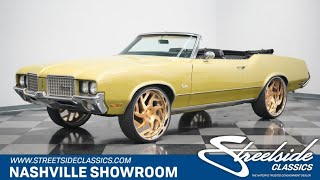 1972 Oldsmobile Cutlass Supreme Convertible for sale  3566NSH [upl. by Issi676]