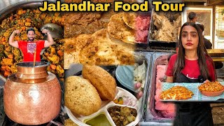 5 Best Street Food In Jalandhar  Chole Bhature  Kulhad Pizza  Dal Makhani  Jalandhar Food [upl. by Keung894]