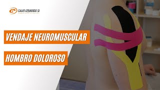 Vendaje neuromuscular para hombro doloroso [upl. by Dayir]