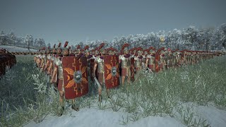 Rome Vs Germanic Tribe  Massive 10000 strong battle  Rome 2 Total War cinematic battle [upl. by Lohner343]