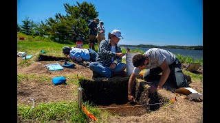 UMaine archaeology field school [upl. by Eppillihp]