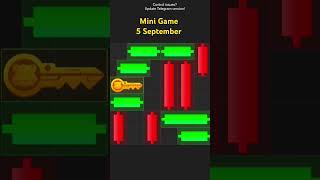 5 September Mini Game  Hamster Mini Game 5 September  Hamster Mini Game [upl. by Aerdno]