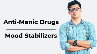 Learn Anti Manic Drugs And Its Main Side Effects In A Glance  Mood Stabilizers [upl. by Nirrek]