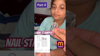 Stamper for nails from meesho nailart  part4 [upl. by Corbet]