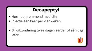 Instructievideo injecteren Decapeptyl [upl. by Arit]