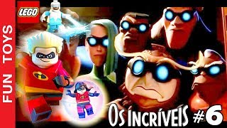 🔴 LEGO OS INCRÍVEIS 6  As Crianças e o Gelado precisam se defender dos Novos Herois Hipnotizados [upl. by Mortie850]